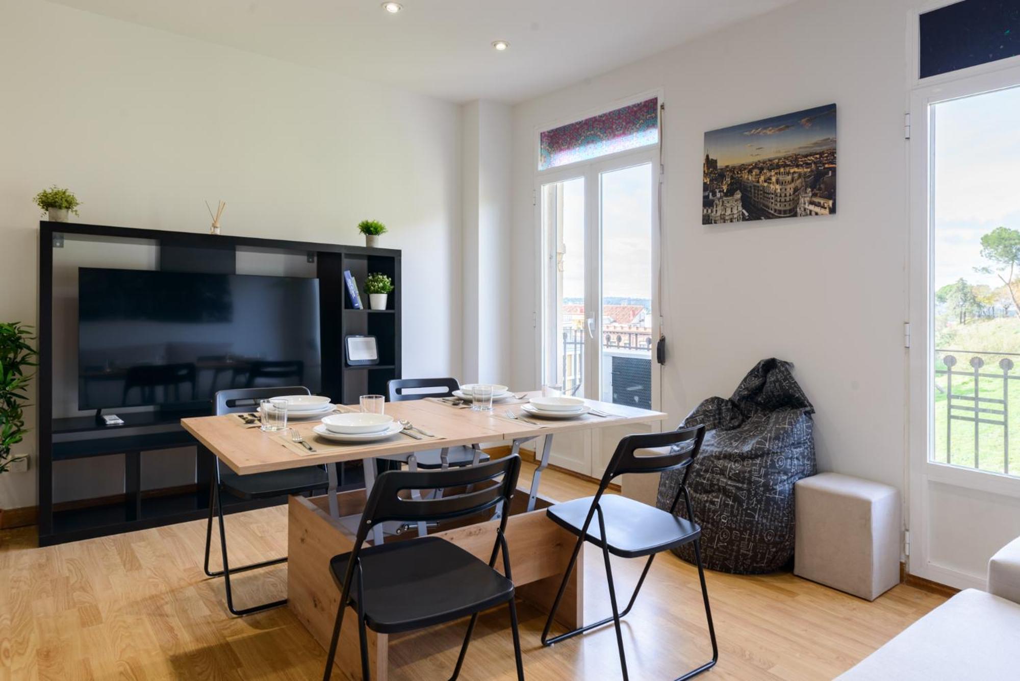 Amplio Piso En Madrid Centro Con Vistas Al Templo De Debod Apartment Екстериор снимка