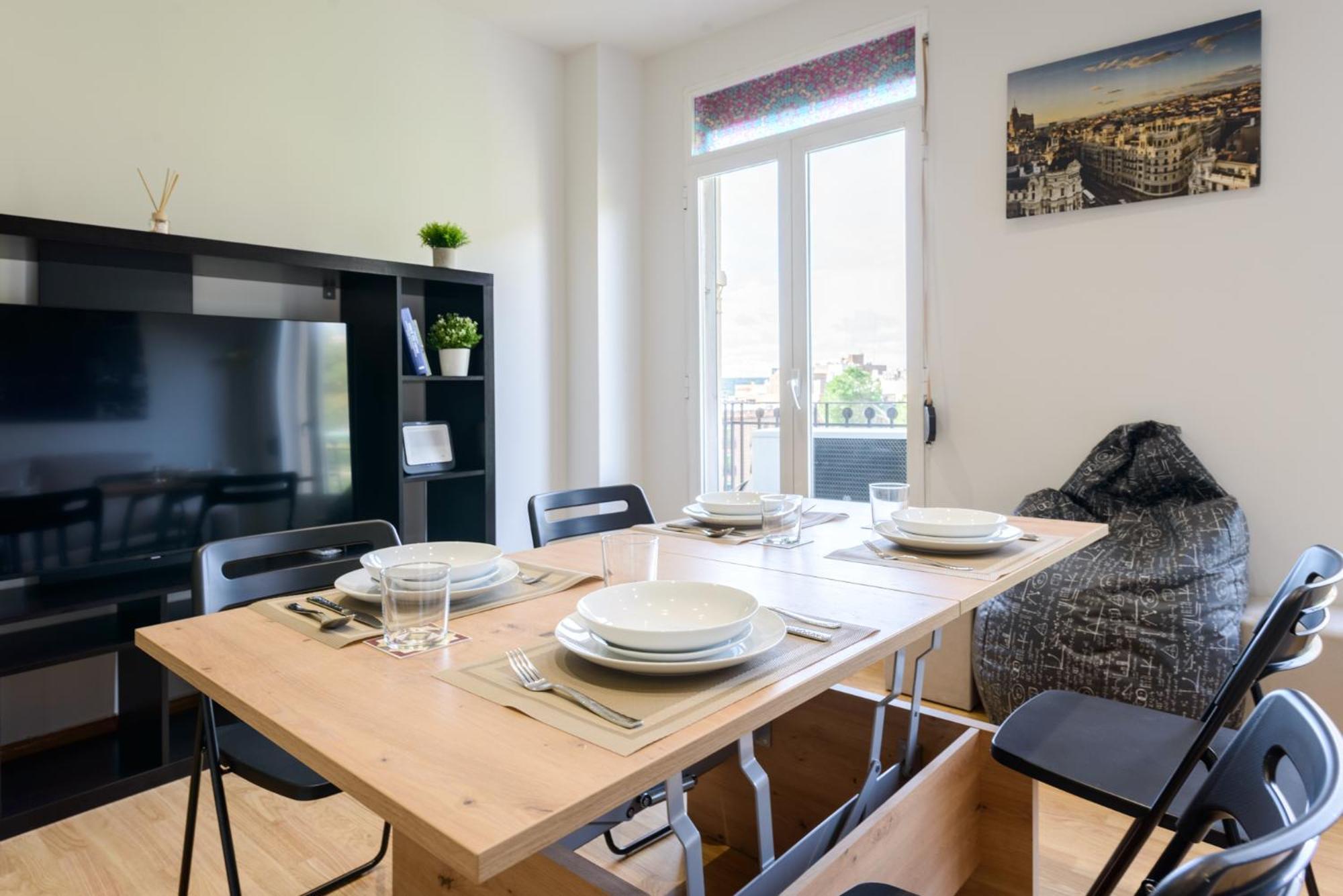 Amplio Piso En Madrid Centro Con Vistas Al Templo De Debod Apartment Екстериор снимка